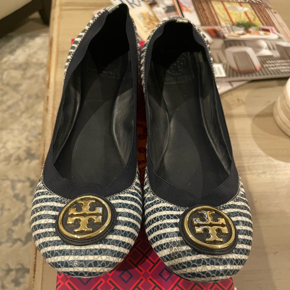 Tory Burch Caroline 2 Ballet Flats - Size 11